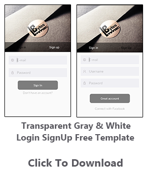 android login app free template
