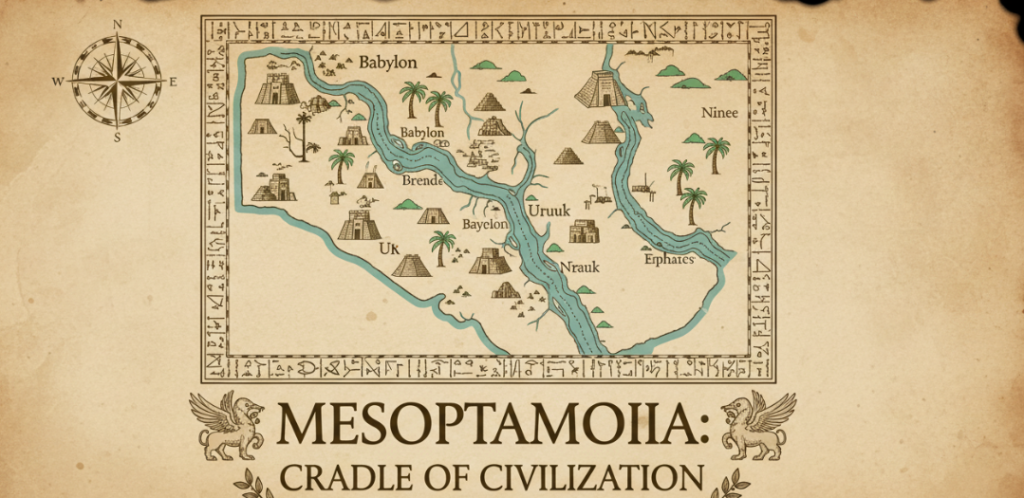 Map of Mesopotamia 