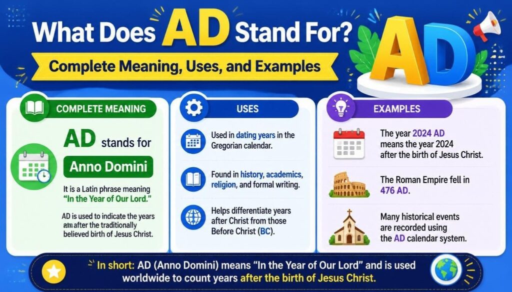 What Does AD Stand For