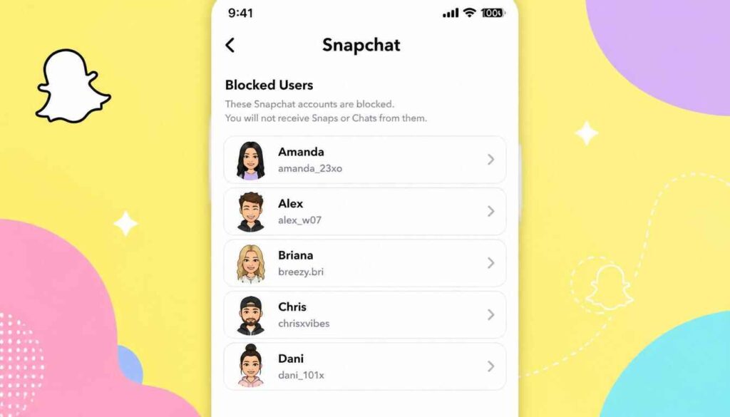 How to See Who You Blocked on Snapchat