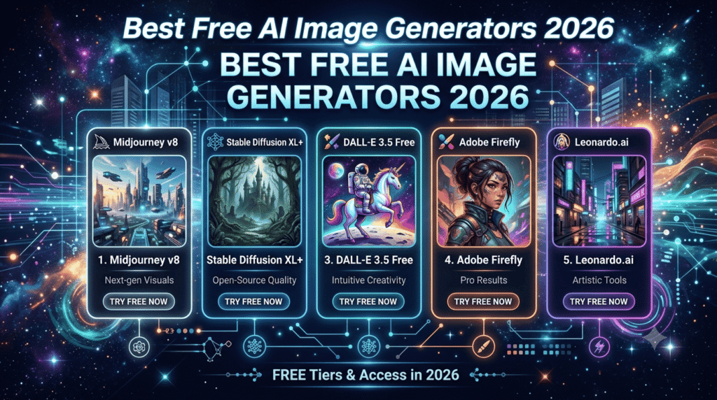Best Free AI Image Generators 2026 Best Free AI Image Generators 2026