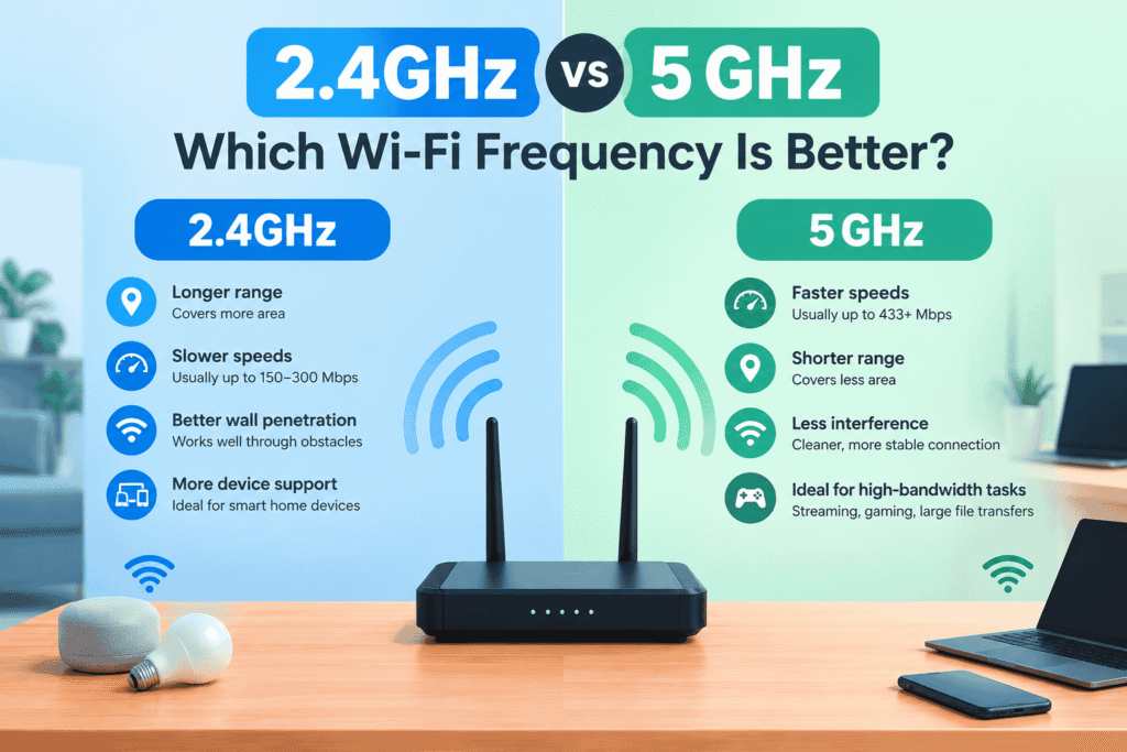 2.4GHz vs 5GHz